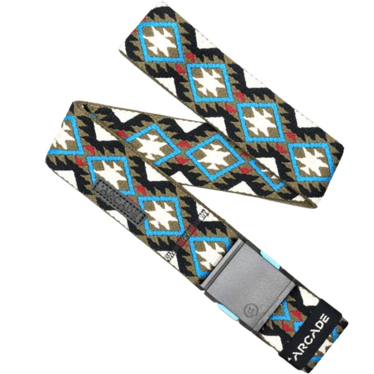 Arcade Twilight Belt in Oat/Turquoise - BoardCo