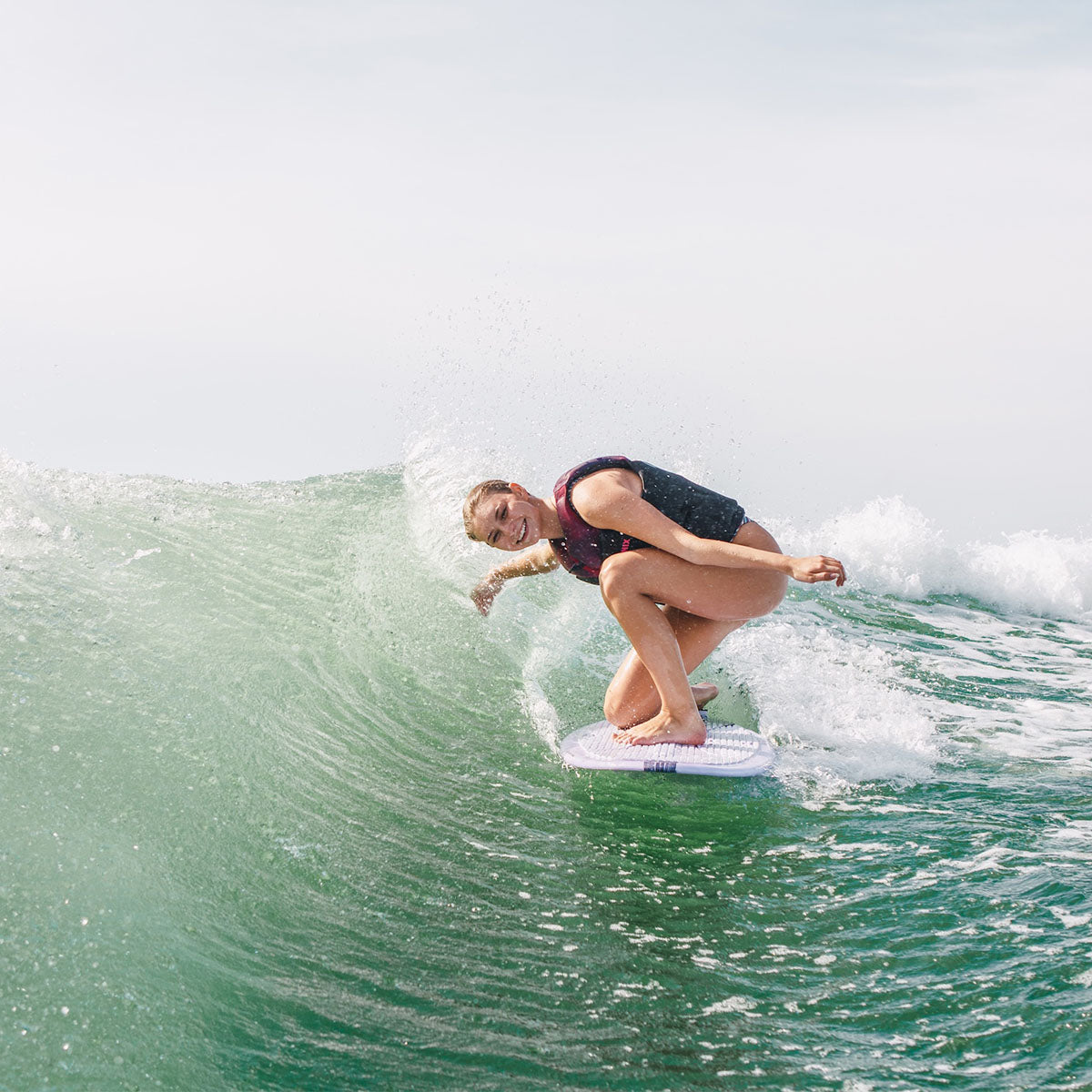 ホピュラス ザ・ビギニング Ronix Women's Aura Skim Wakesurf Board - Lightweight Power