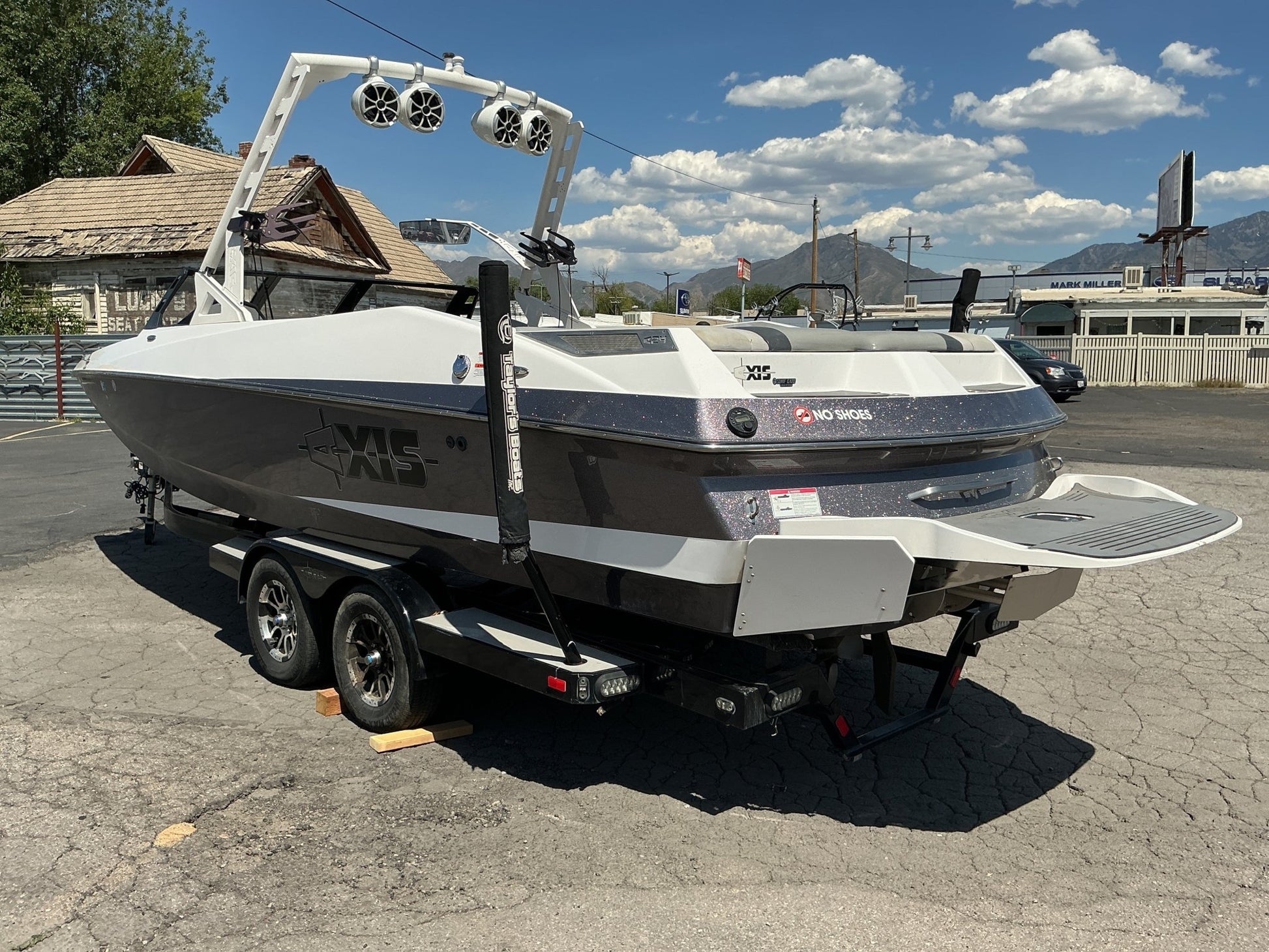 Axis A24 with AW15 Tower Cinch Cover - BoardCo