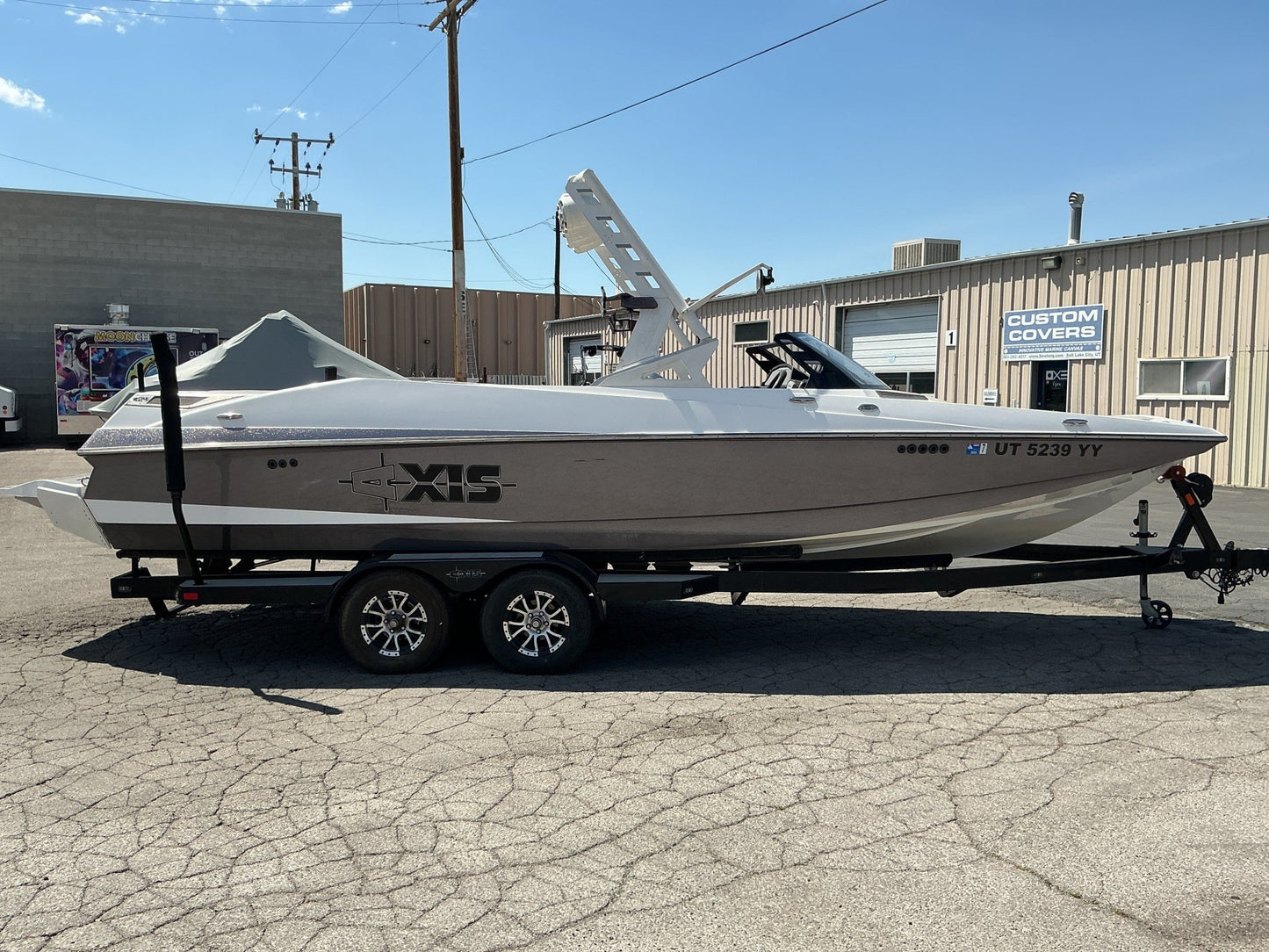 Axis A24 with AW15 Tower Cinch Cover - BoardCo