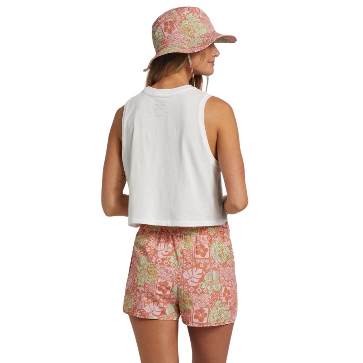 Billabong A/DIV Cropped Muscle Tank in Salt Crystal - BoardCo