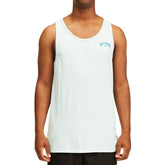 Billabong Arch Wave Men's Tank in Coastal Blue