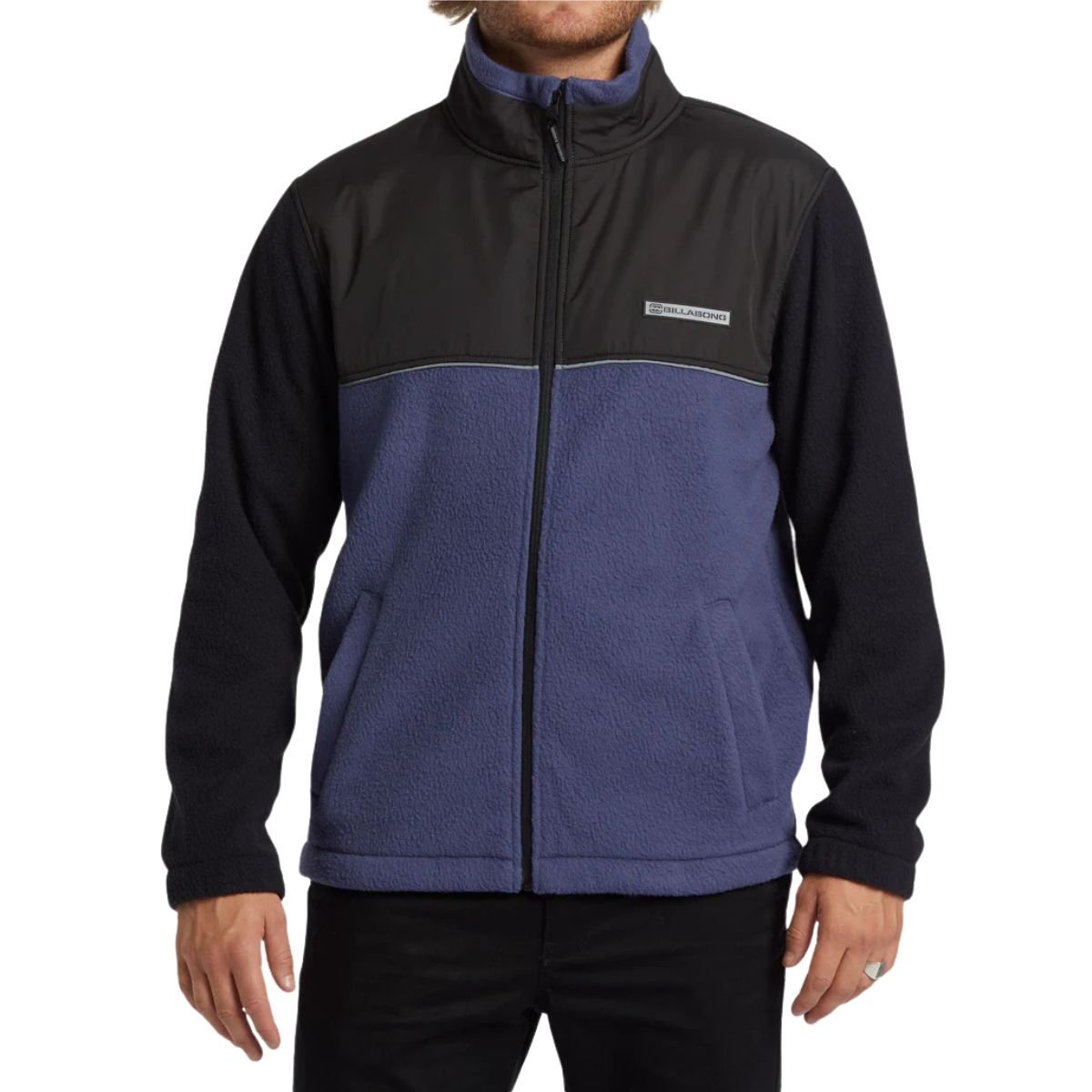 Billabong Boundary Spec 73 Polar Fleece Jacket in Black - BoardCo
