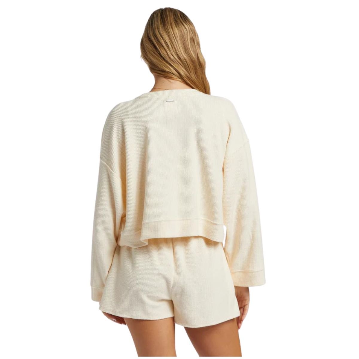 Billabong Cally Crew Sweatshirt in White Cap - BoardCo