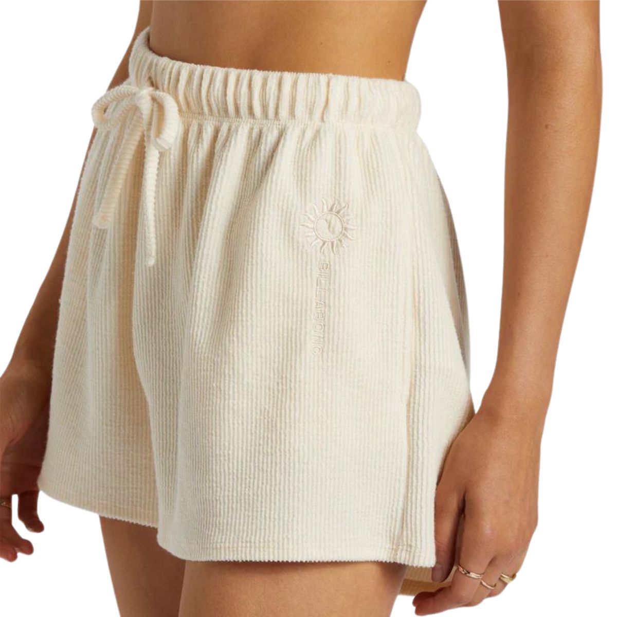 Billabong Cally Sweat Shorts in White Cap - BoardCo