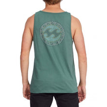 Billabong Crayon Wave Tank in Duck Green