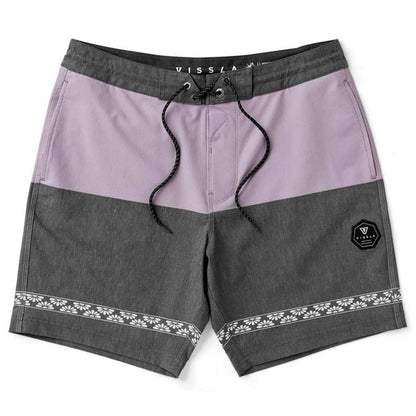 Vissla Four Doors 17.5" Boardshort in Dusty Lilac