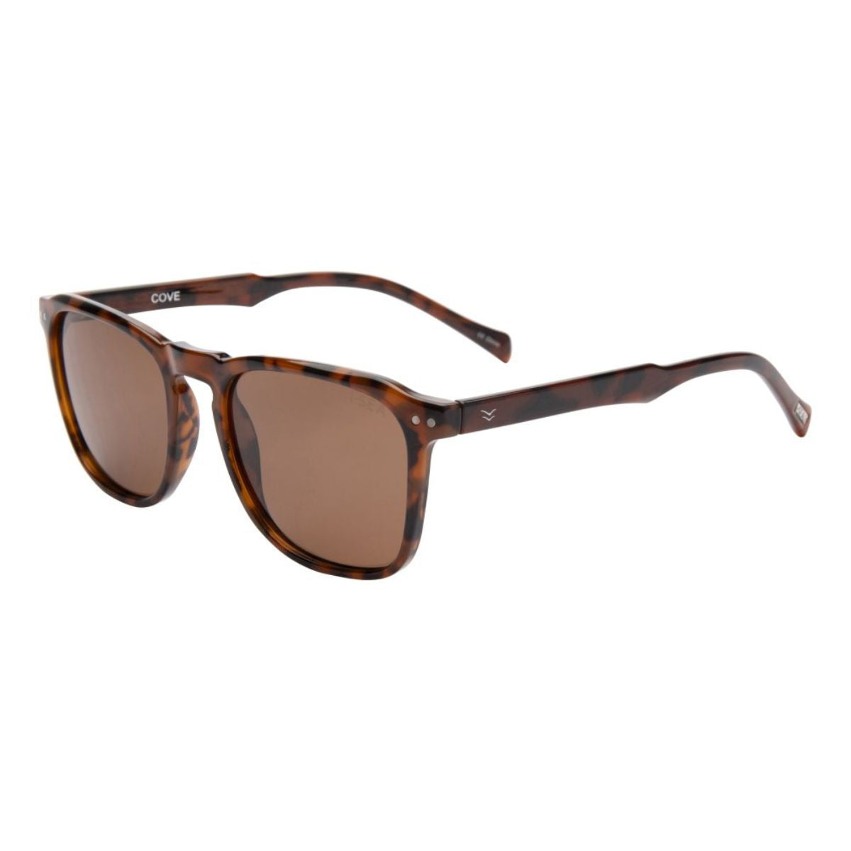 I-Sea Cove Sunglasses in Tort/Brown