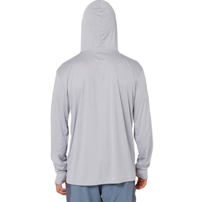 Follow Sun Hood Long Sleeve in Light Grey