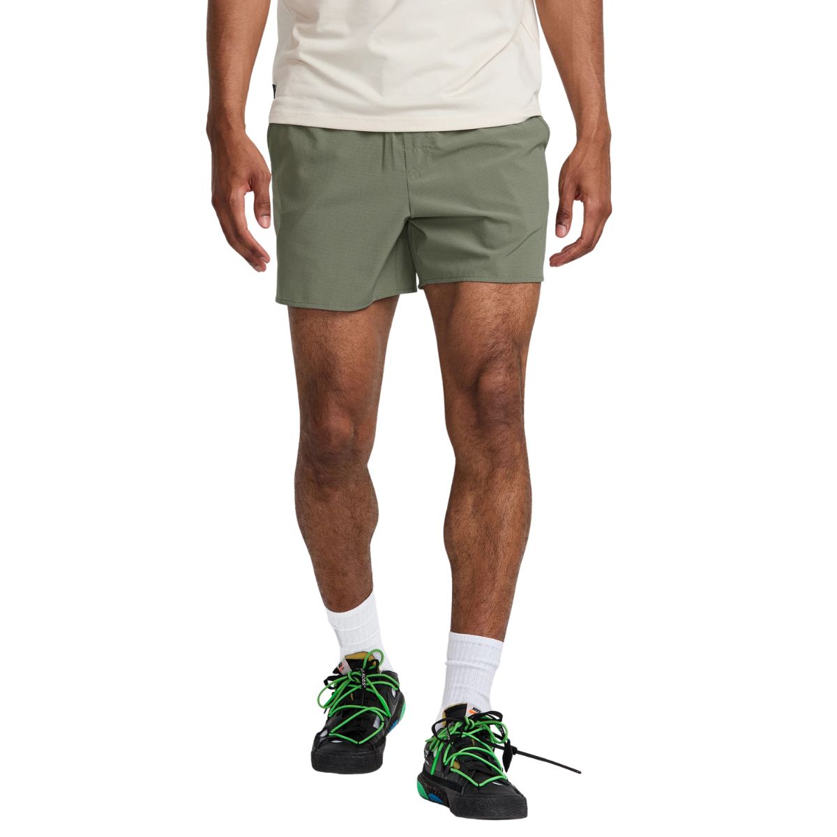 RVCA Yogger Lite 15" Performance Shorts in Sage Leaf