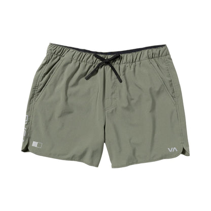 RVCA Yogger Lite 15" Performance Shorts in Sage Leaf