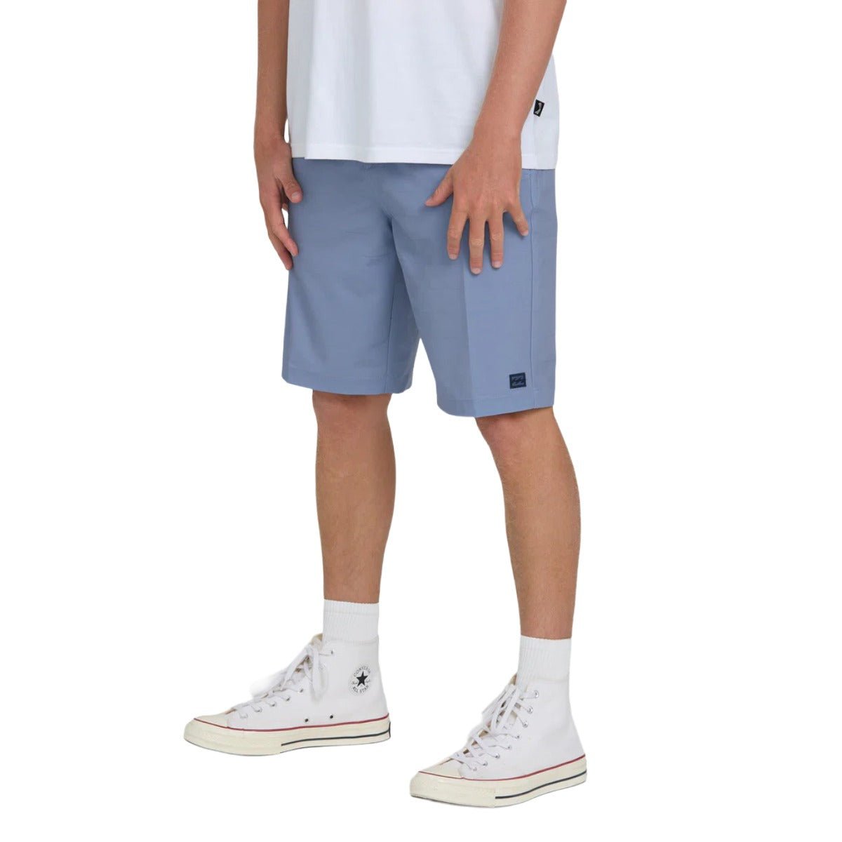 Billabong Crossfire Submersible 21" Hybrid Shorts in Blue Horizon - BoardCo