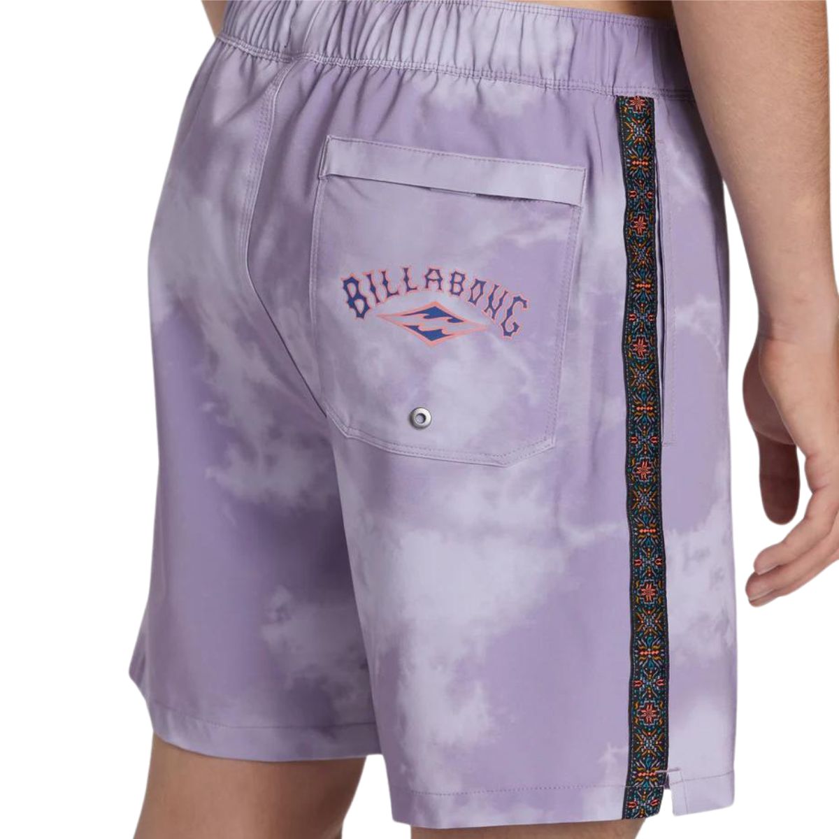 Billabong D Bah Layback Boardshorts in Purple Ash - BoardCo