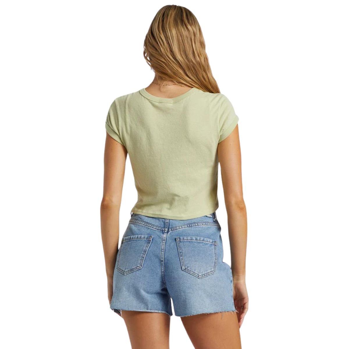 Billabong Daily Tee in Light Avocado - BoardCo