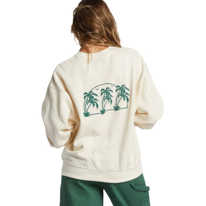 Billabong Fresh Take Pullover Sweatshirt in White Cap - BoardCo