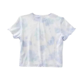 Billabong Girlfriend Tee Girls Tee in Clear Sky