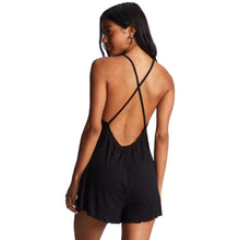 Billabong High Surf Romper in Black Pebble