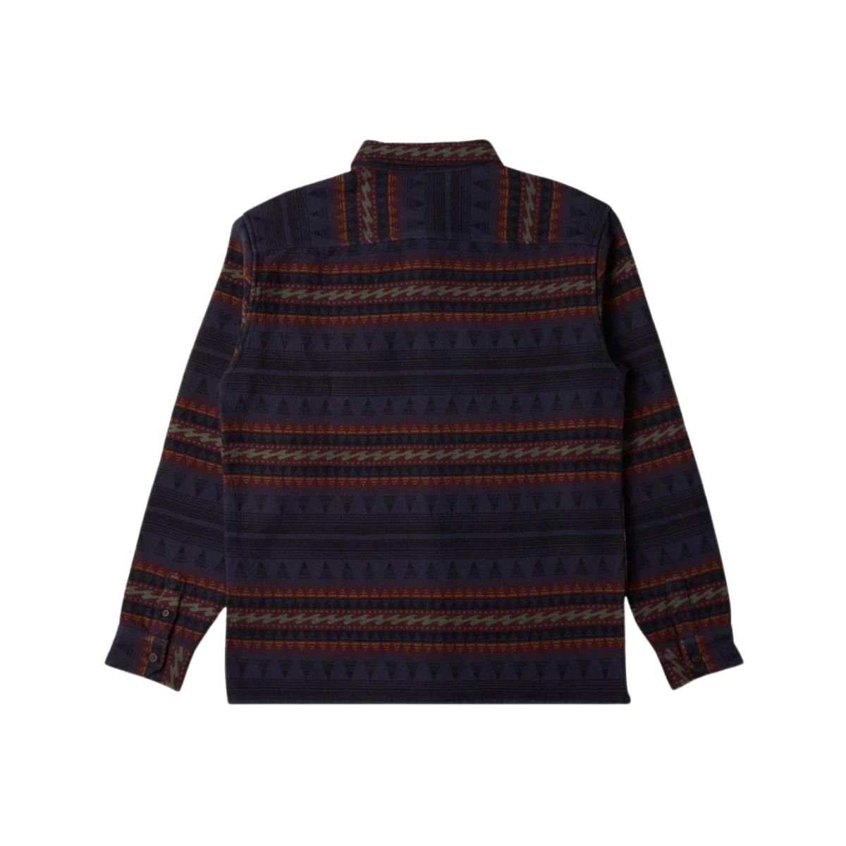 Billabong Offshore Jacquard Flannel Shirt in Dusty Navy - BoardCo