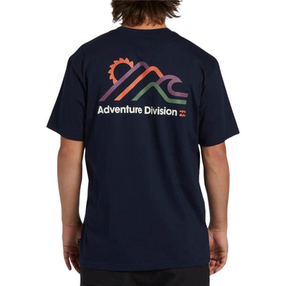 Billabong Range Tee in Navy - BoardCo