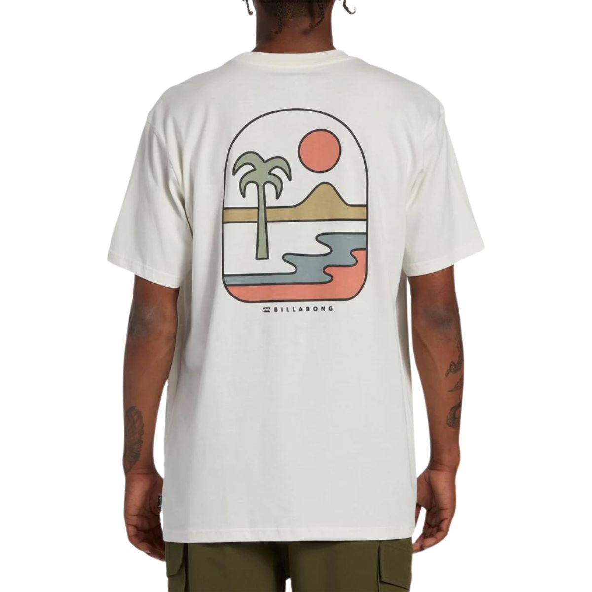 Billabong Sands Tee in Off White - BoardCo