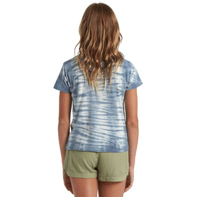 Billabong Soul Babe Mini Girls Tee in Surf Blue