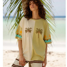 Billabong Split Palm Short Sleeve Tee in White Cap - BoardCo