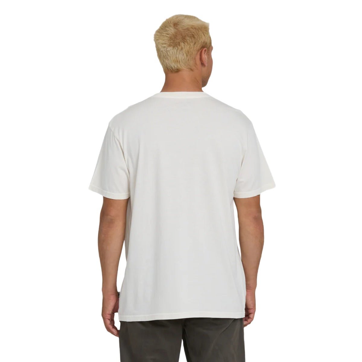 Billabong Stack Wave Washed Premium Tee in Off White - BoardCo