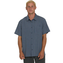 Billabong Surftrek Transit Short Sleeve Shirt in True Navy - BoardCo