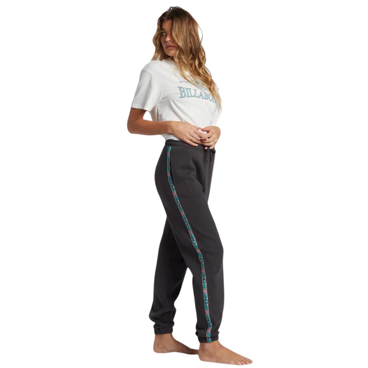 Billabong Swipe Right Joggers in Black Sands - BoardCo