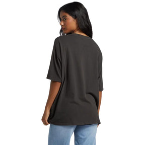 Billabong Under The Palms Oversized Tee in Off Black - BoardCo