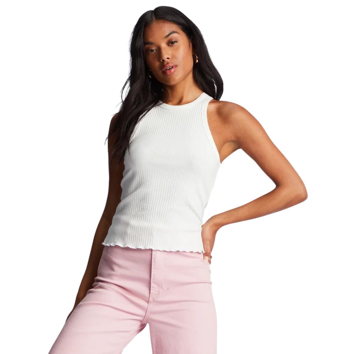 Billabong Women's Tomboy Tank in Salt Crystal - BoardCo