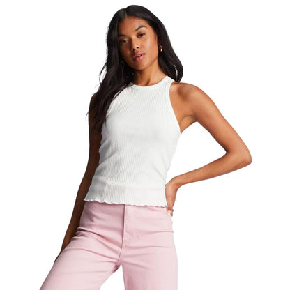 Billabong Women's Tomboy Tank in Salt Crystal - BoardCo