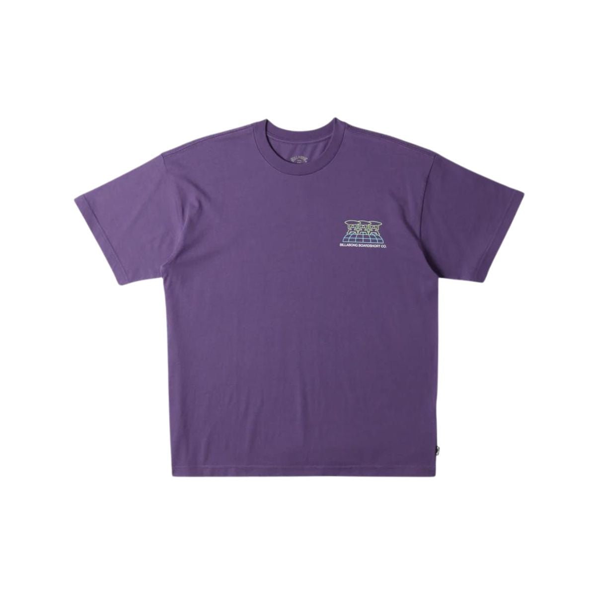 Billabong Worldwide SS OG Tee in Deep Plum - BoardCo