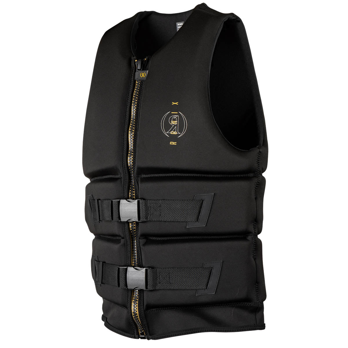 Ronix Blackjack Yes CGA Life Jacket in Black / Gold