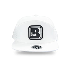 BoardCo Osprey Hat in White with B Patch - BoardCo