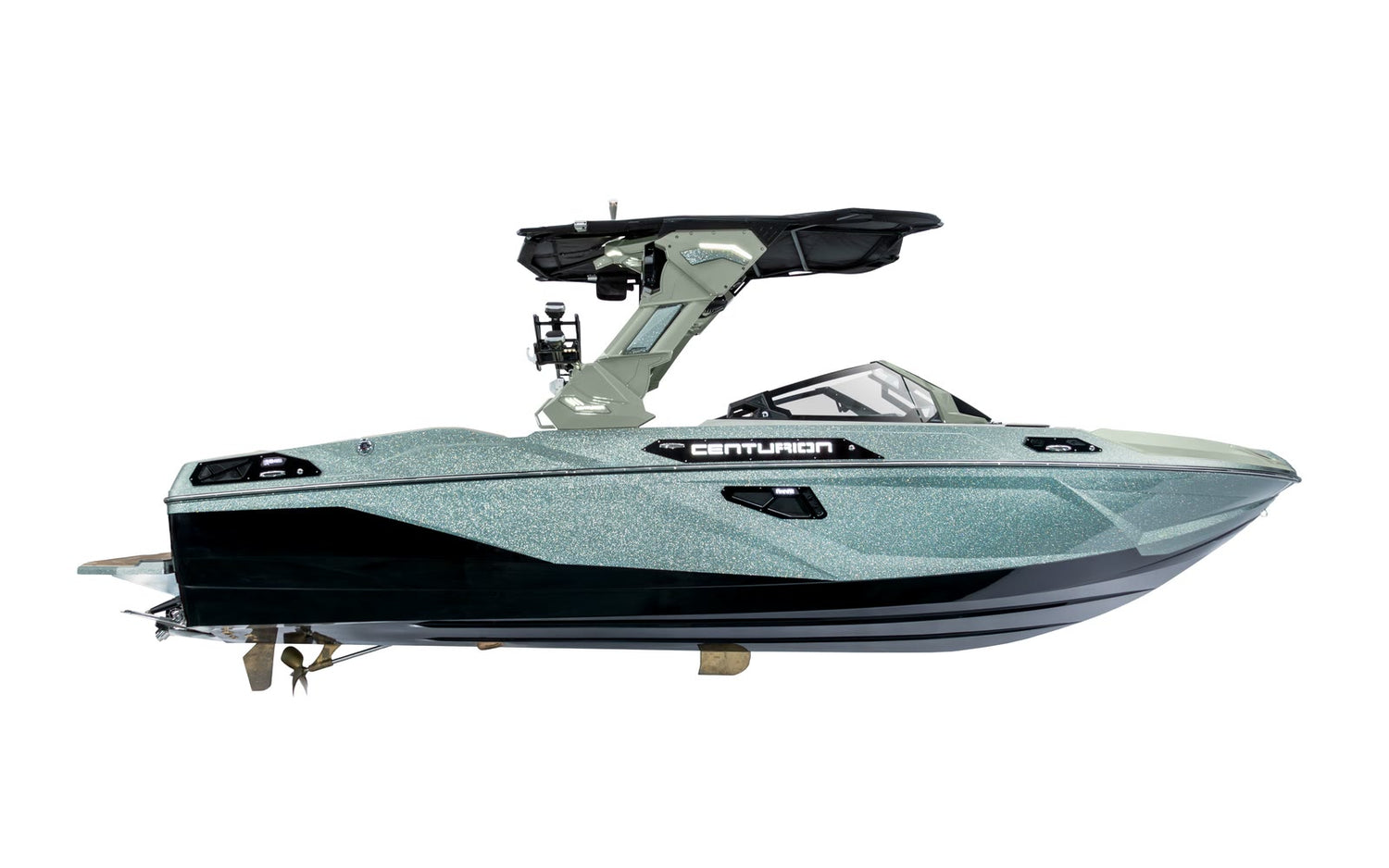 Centurion RS245 championship surf boat profile