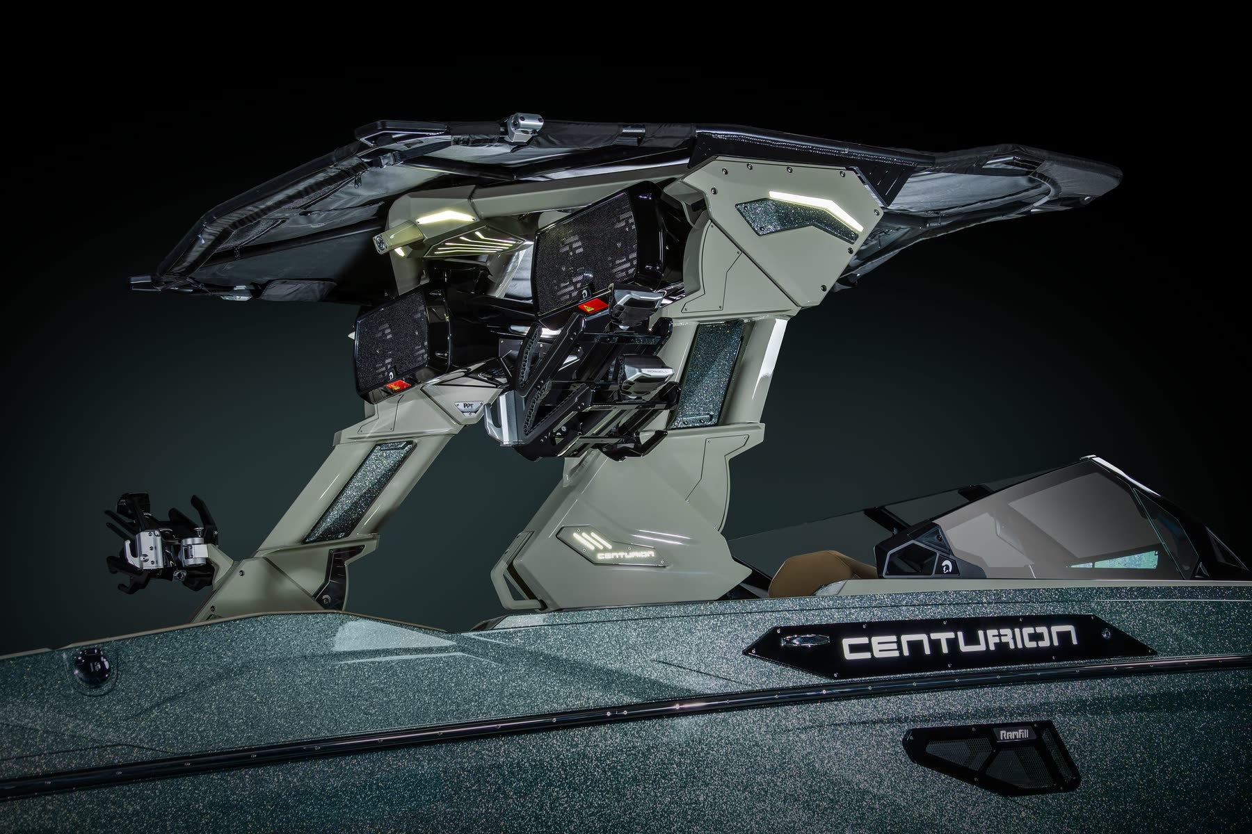 Centurion RS with Predator Power Tower and SewLong bimini