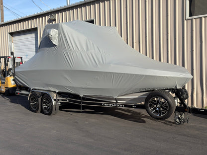 Centurion Enzo SV244 With Aegis Tower and FCT Bimini Double Up Storage Cover - BoardCo
