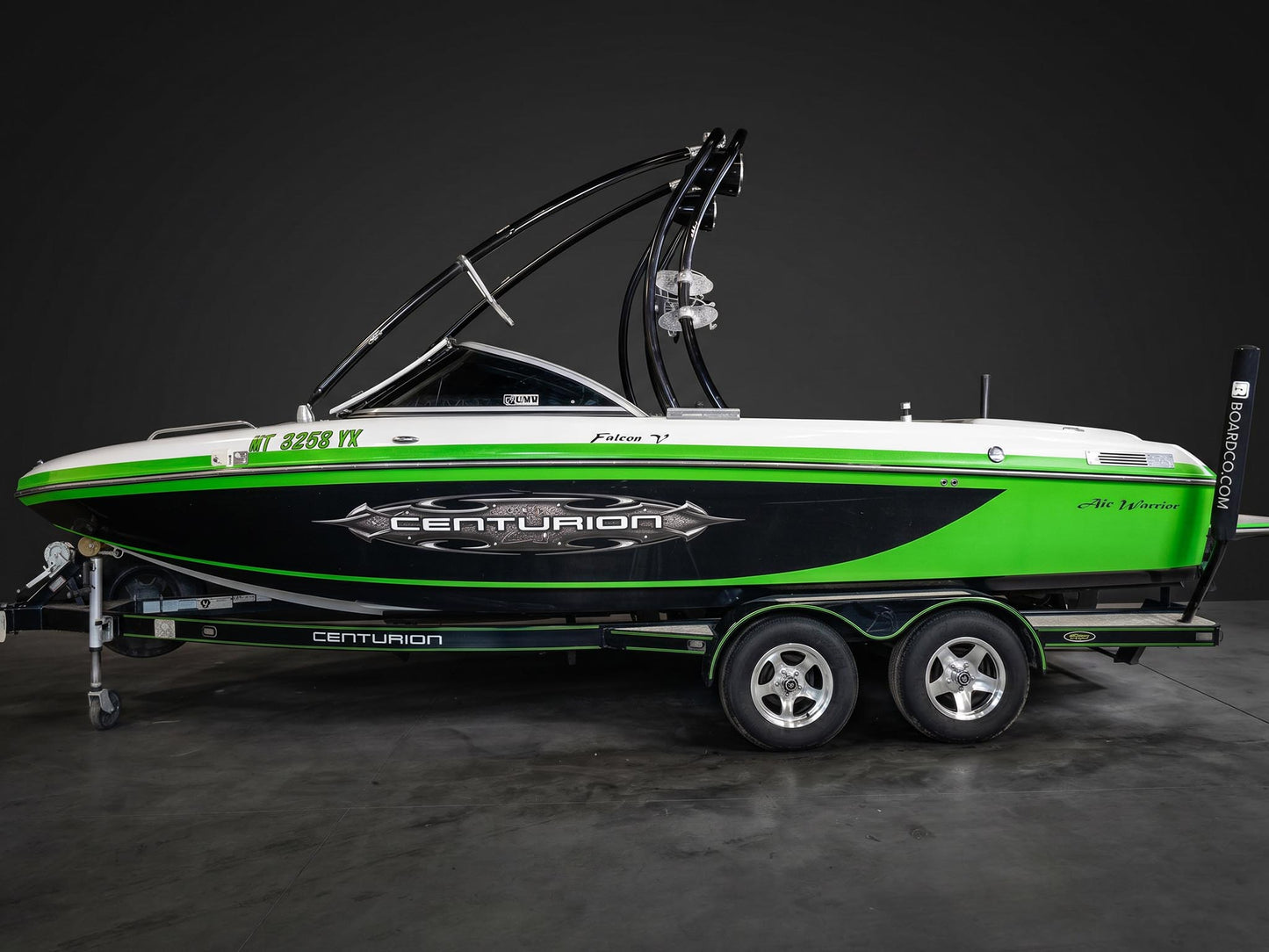 2009 Centurion Air Warrior Falcon V - Green / Black