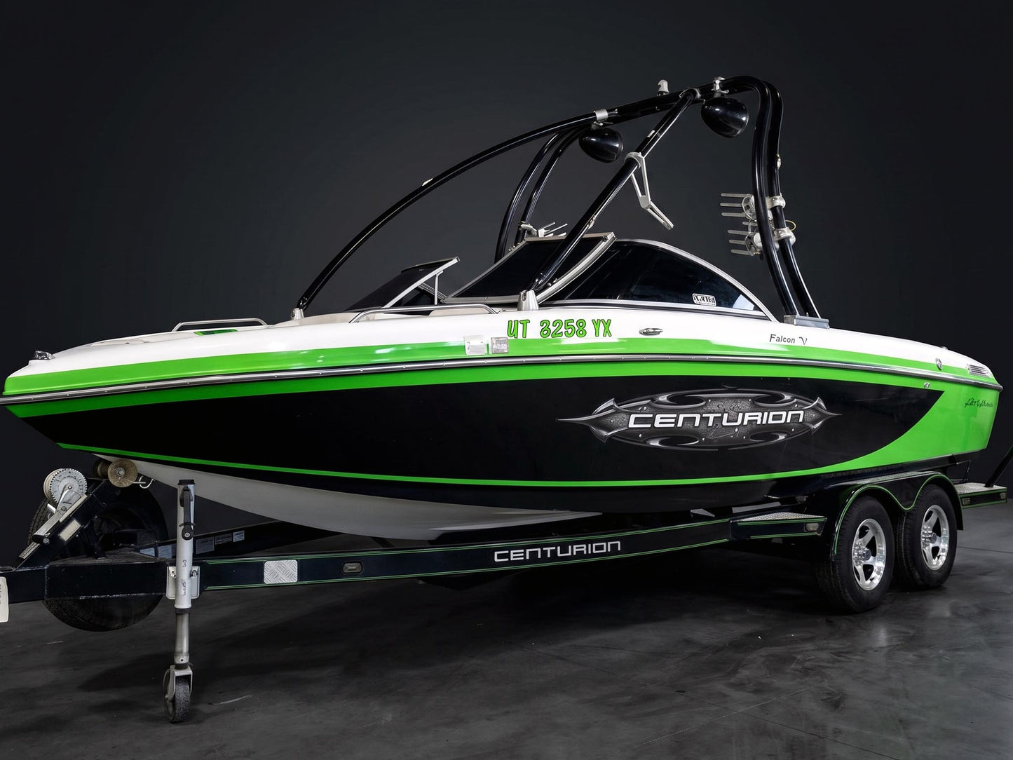 2009 Centurion Air Warrior Falcon V - Green / Black