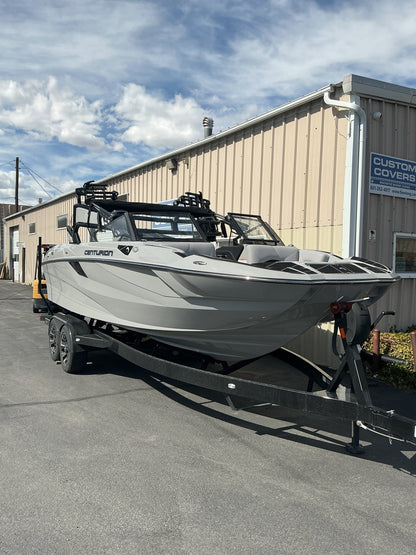 Centurion Fe23 with Battle Tower and FCT bimini TD Ratchet Cover - BoardCo