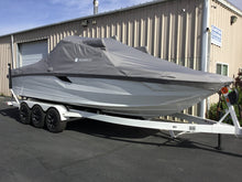 Centurion Fe25 with a DropZone Tower, FCTv3 bimini and Skylon SpringLock board racks - BoardCo