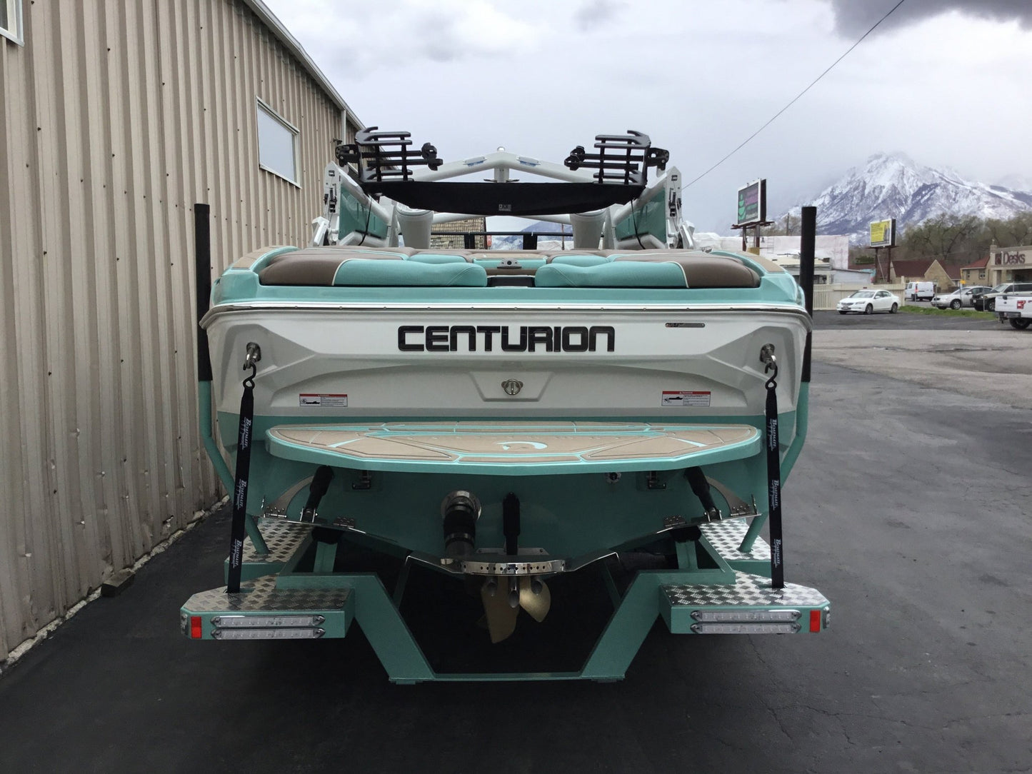 Centurion NV233 DropZone W/Folding Canopy Top Tower Down Ratchet Cover - BoardCo