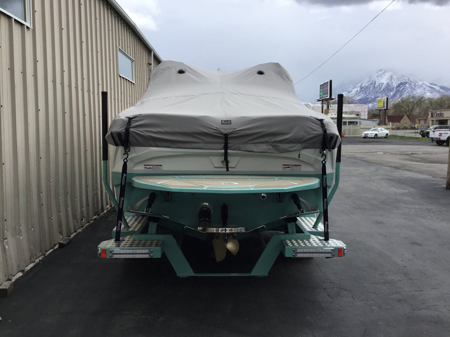 Centurion NV233 DropZone W/Folding Canopy Top Tower Down Ratchet Cover - BoardCo