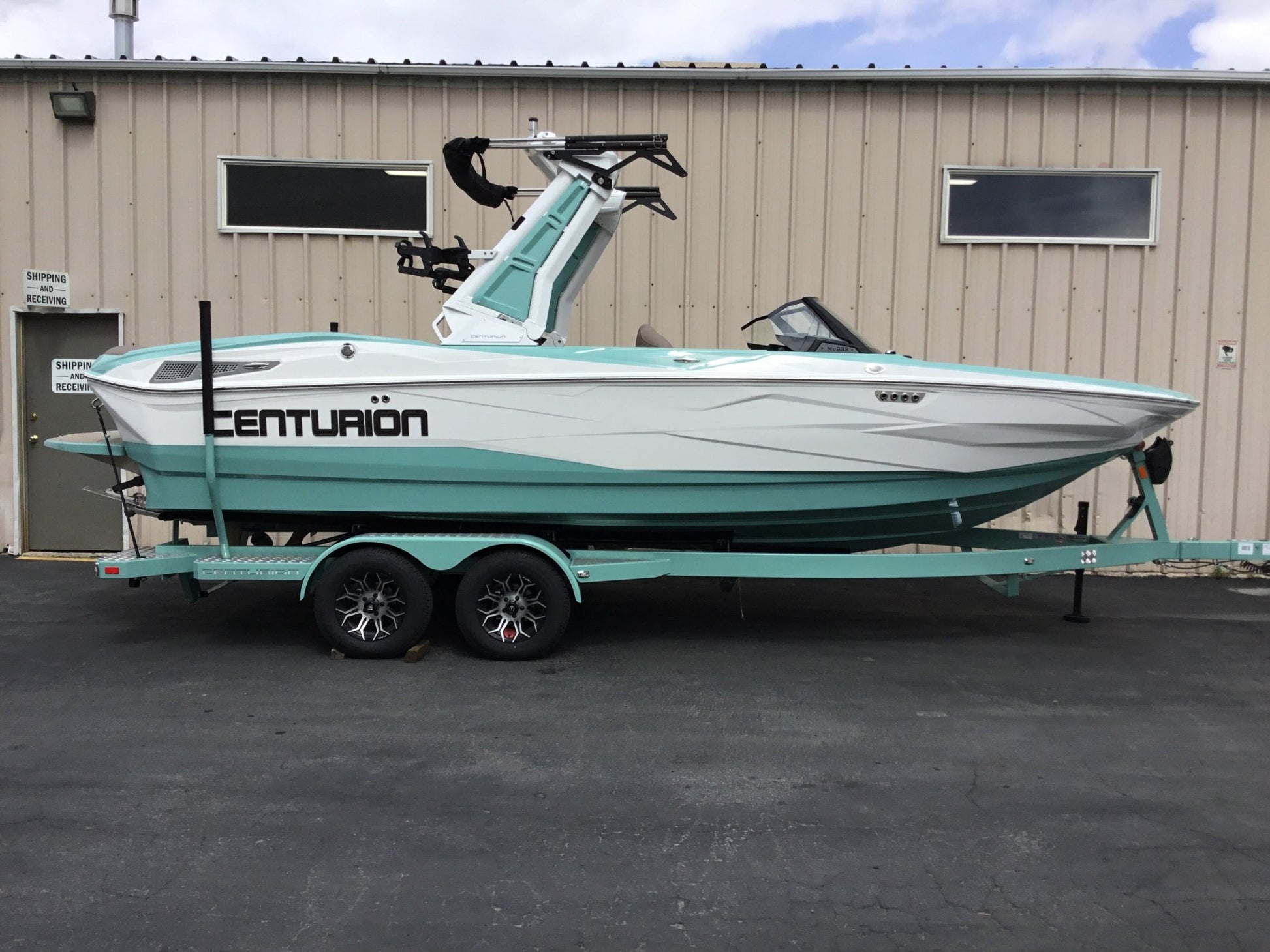 Centurion NV233 DropZone W/Folding Canopy Top Tower Down Ratchet Cover - BoardCo