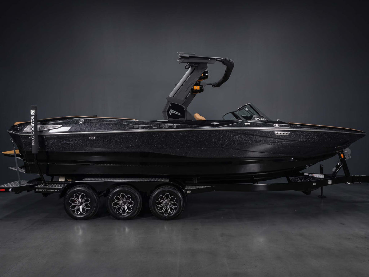 2027 Centurion Nv243 in Black Metal Flake w/ Castano Brown interior