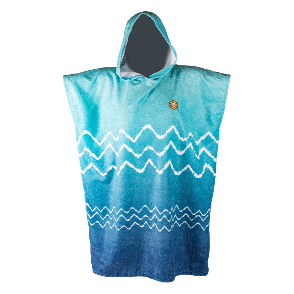 Radar Change Poncho in Blue Tropic