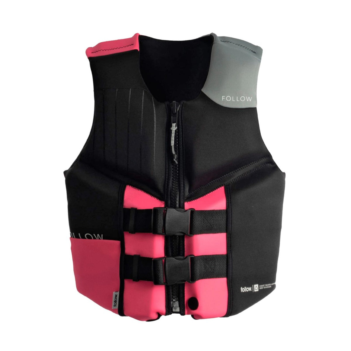 Follow Cure 2 Women's CGA Life Jacket in Pink/Black