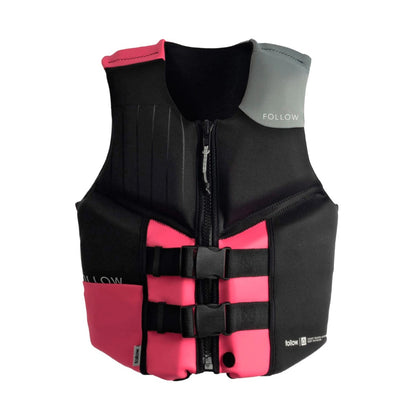 Follow Cure 2 Women's CGA Life Jacket in Pink/Black