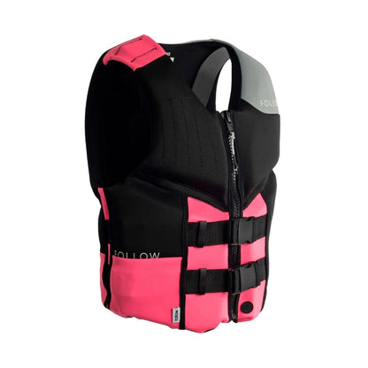 Follow Cure 2 Women's CGA Life Jacket in Pink/Black